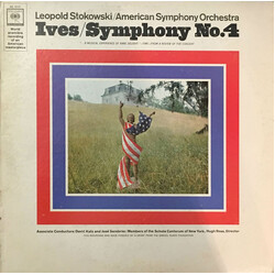 Charles Ives / Leopold Stokowski / The American Symphony Orchestra Symphony No. 4 Vinyl LP USED