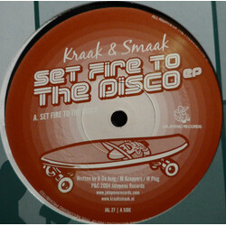 Kraak & Smaak Set Fire To The Disco EP Vinyl 12" USED