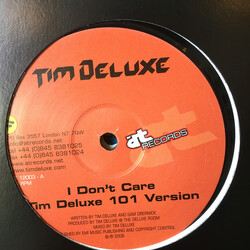 Tim Deluxe I Don't Care Vinyl 12" USED