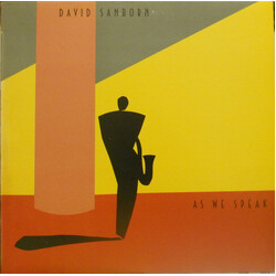 David Sanborn As We Speak Vinyl LP USED