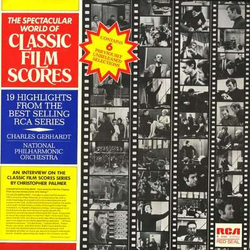 Charles Gerhardt / National Philharmonic Orchestra The Spectacular World Of Classic Film Scores Vinyl LP USED