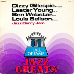 Dizzy Gillespie / Lester Young / Ben Webster / Louis Bellson Jazz Berry Jam: "Jamming Jazz" Vinyl LP USED