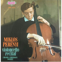 Miklós Perényi / Frédéric Chopin / Robert Schumann / Zoltán Kodály Violoncello Recital Vinyl LP USED
