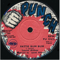 Laurel Aitken Fattie Bum Bum Vinyl 7" USED