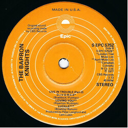 The Barron Knights Live In Trouble (Part 1) Vinyl 7" USED