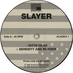 Slayer Dittohead Vinyl 12" USED