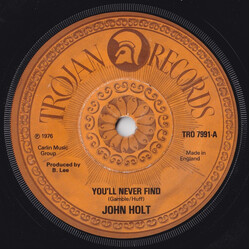 John Holt You'll Never Find / Mr. Bojangles Vinyl 7" USED