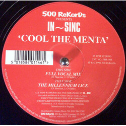 In-Sinc Cool The Menta Vinyl 12" USED