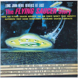 Long John Nebel The Flying Saucer Story Vinyl LP USED