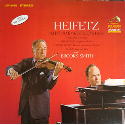 Jascha Heifetz / Brooks Smith (2) Saint-Saens: Sonata No.1 (in D), Sibelius: Nocturne, Wieniawski: Capriccio-Valse, Rachmaninoff: Daisies And Oriental