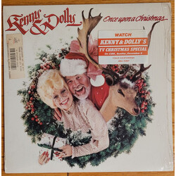 Kenny Rogers / Dolly Parton Once Upon A Christmas Vinyl LP USED