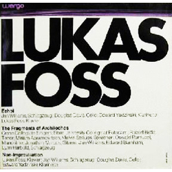 Lukas Foss Echoi / The Fragments Of Archilochos / Non-Improvisation Vinyl LP USED