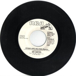 Mr. Mister Stand And Deliver (Remix) Vinyl 7" USED