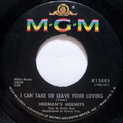 Herman's Hermits I Can Take Or Leave Your Loving / Marcels USED VINYL 7INCH SINGLE 45 RPM