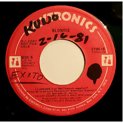 Blondie Llamame = Call Me Vinyl 7" USED