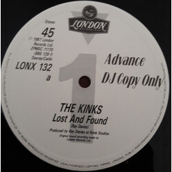 The Kinks Lost & Found Vinyl 12" USED
