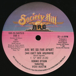 Ronnie Dyson / Vicki Austin Are We So Far Apart? / Constantly Vinyl 12" USED