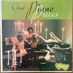 No Artist Great Piano Pieces Vinyl 12" USED