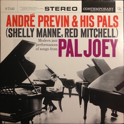 André Previn & His Pals Modern Jazz Performances Of Songs From Pal Joey Vinyl LP USED
