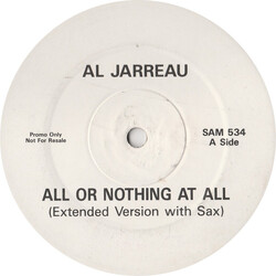 Al Jarreau All Or Nothing At All Vinyl 12" USED