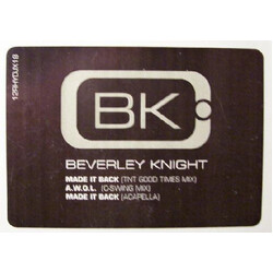 Beverley Knight Made It Back / A.W.O.L. Vinyl 12" USED