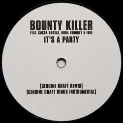 Bounty Killer It's A Party Vinyl 12" USED