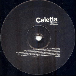 Celetia Rewind (House Mixes) Vinyl 12" USED