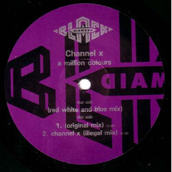 Channel X A Million Colours Vinyl 12" USED