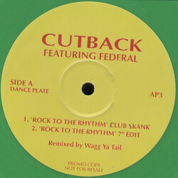 Cutback Rock To The Rhythm Vinyl 12" USED