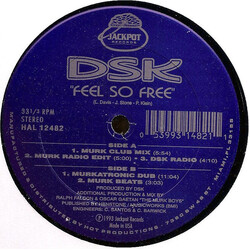 DSK Feel So Free - Murk Mixes Vinyl 12" USED