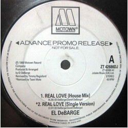 El DeBarge Real Love Vinyl 12" USED
