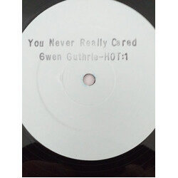 Gwen Guthrie You Never Really Cared Vinyl 12" USED
