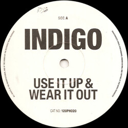 Indigo (12) / Utopia (7) Use It Up & Wear It Out / Feel The Need In Me Vinyl 12" USED