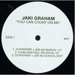 Jaki Graham You Can Count On Me Vinyl 12" USED
