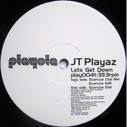 JT Playaz Lets Get Down Vinyl 12" USED
