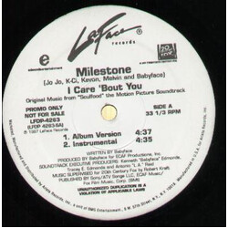 Milestone (4) I Care 'Bout You Vinyl 12" USED