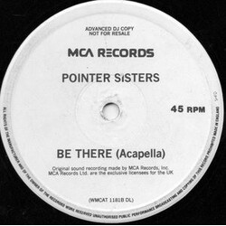 Pointer Sisters Be There Vinyl 12" USED