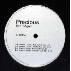 Precious (2) Say It Again Vinyl 12" USED