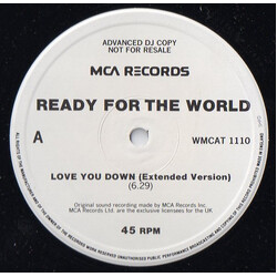 Ready For The World Love You Down Vinyl 12" USED