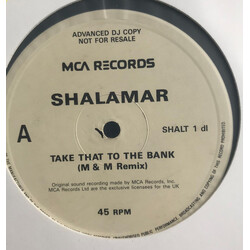 Shalamar Take That To The Bank - The M&M Mix! Vinyl 12" USED