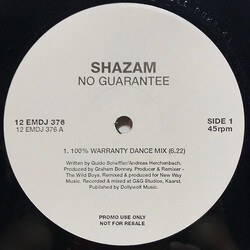 Shazam No Guarantee Vinyl 12" USED