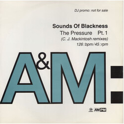 Sounds Of Blackness The Pressure Pt.1 (C. J. Mackintosh Remixes) Vinyl 12" USED