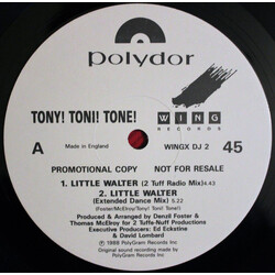 Tony! Toni! Toné! Little Walter Vinyl 12" USED