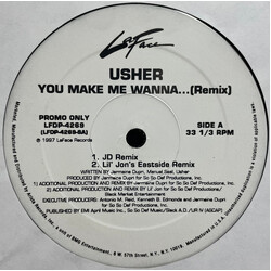 Usher You Make Me Wanna... (Remix) Vinyl 12" USED