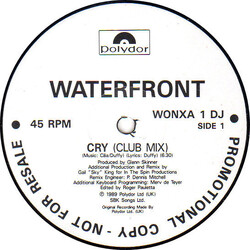 Waterfront (2) Cry Vinyl 12" USED