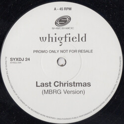 Whigfield Last Christmas Vinyl 12" USED