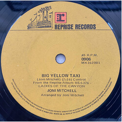 Joni Mitchell Big Yellow Taxi Vinyl 7" USED