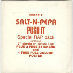 Salt 'N' Pepa Push It (U.S. Remix) / I Am Down Vinyl 7" USED