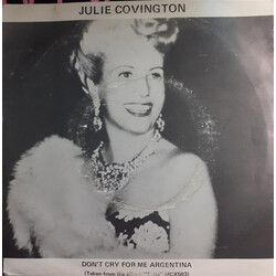 Julie Covington Don't Cry For Me Argentina Vinyl 7" USED