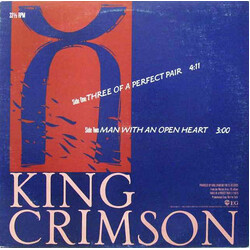 King Crimson Three Of A Perfect Pair Vinyl 12" USED